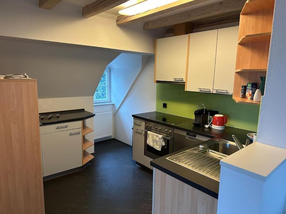 Panorama Penthouse In Wunderschoener Villa Kassel Dış mekan fotoğraf